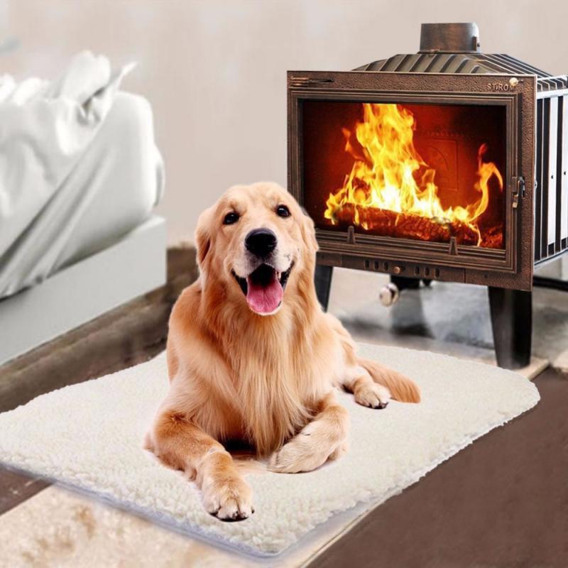 Self-Heating Fleece Pet Bed